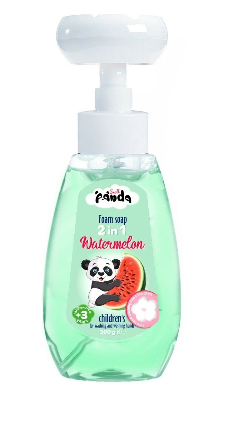 Sapun-Spuma p/u copii Small Panda 2in1 Watermelon 300g