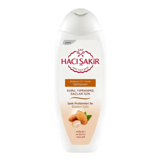 Șampon Haci Sakir 500ml 2 în 1 Migdale și Lapte (Bdem)