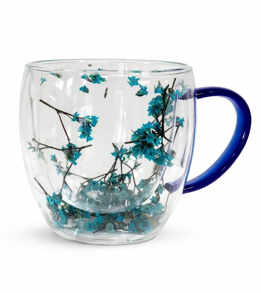 Cana dubla cu decor 250 ml   71-1