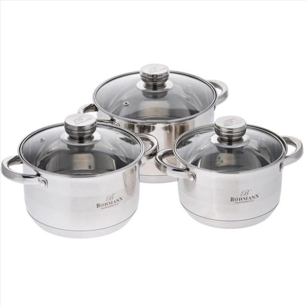 Set Cratite Inox BH-06-375 (11529 )
