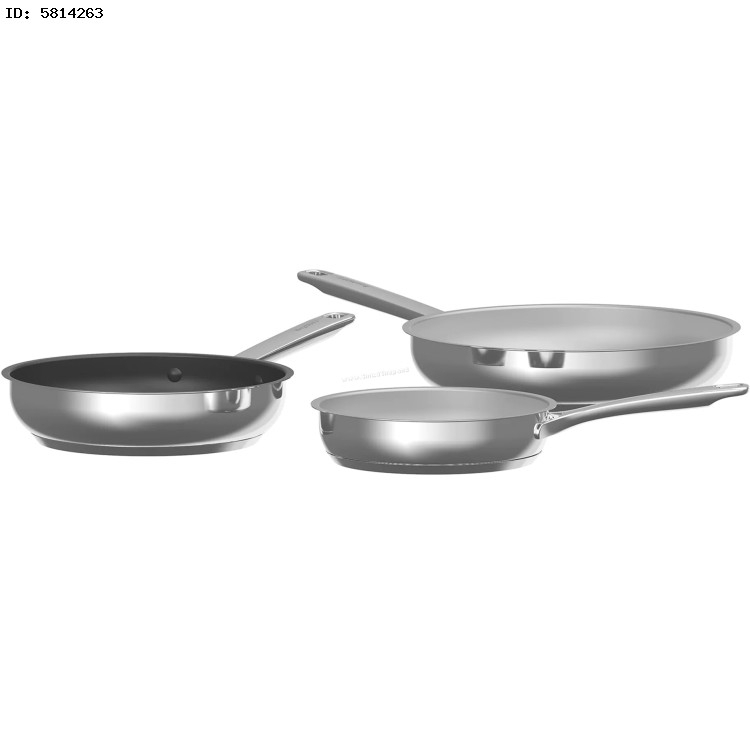 Tigaie  - 003 set 3pcs/20-24-28 cm  cos 185