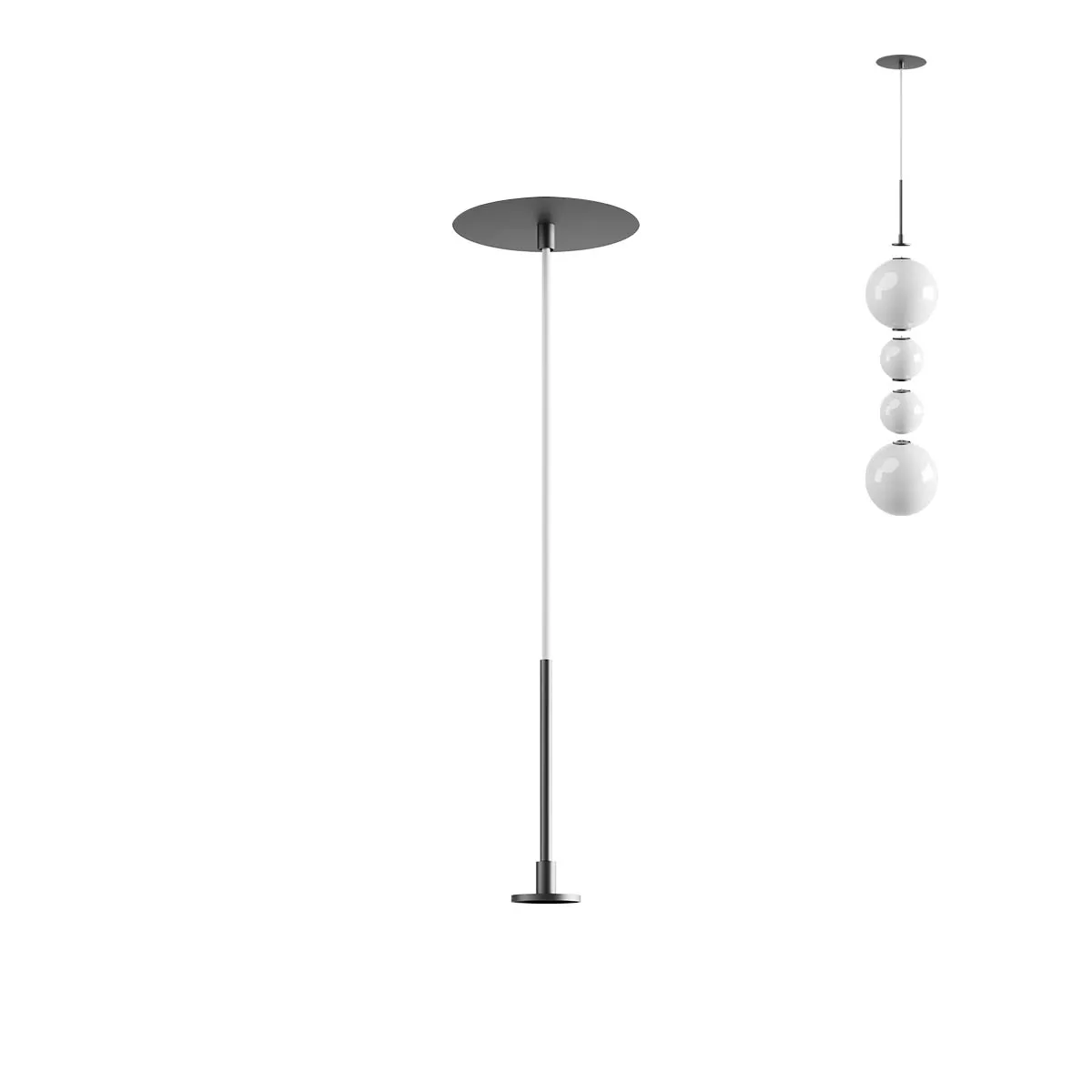 Suspensie Bilia KIT RECESSED (DRIVER INCLUDED MAX.30 W) IP44 SBK OLD-130MM