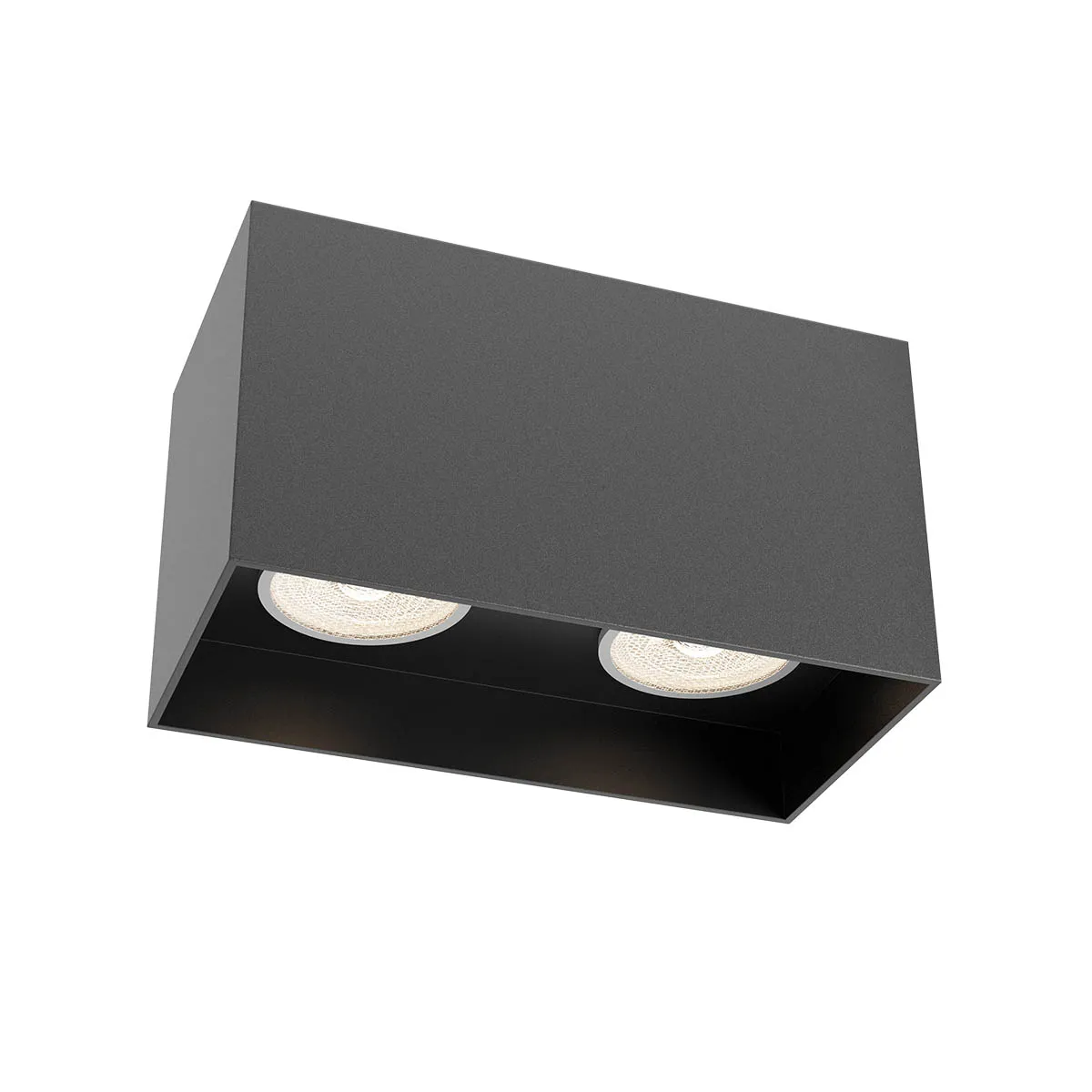 Plafonieră Corinth 2X7W GU10 H91 SBK