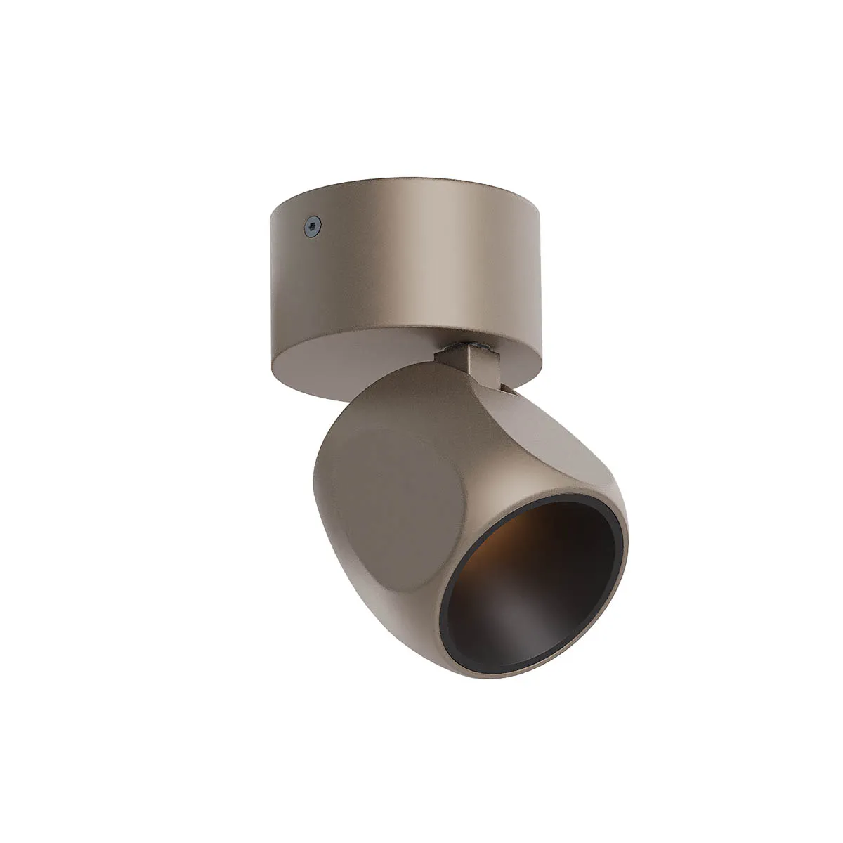 Aplică / plafonieră Crisp LED 8 W 2700 K/3000 K SILVER COFFEE TRIAC