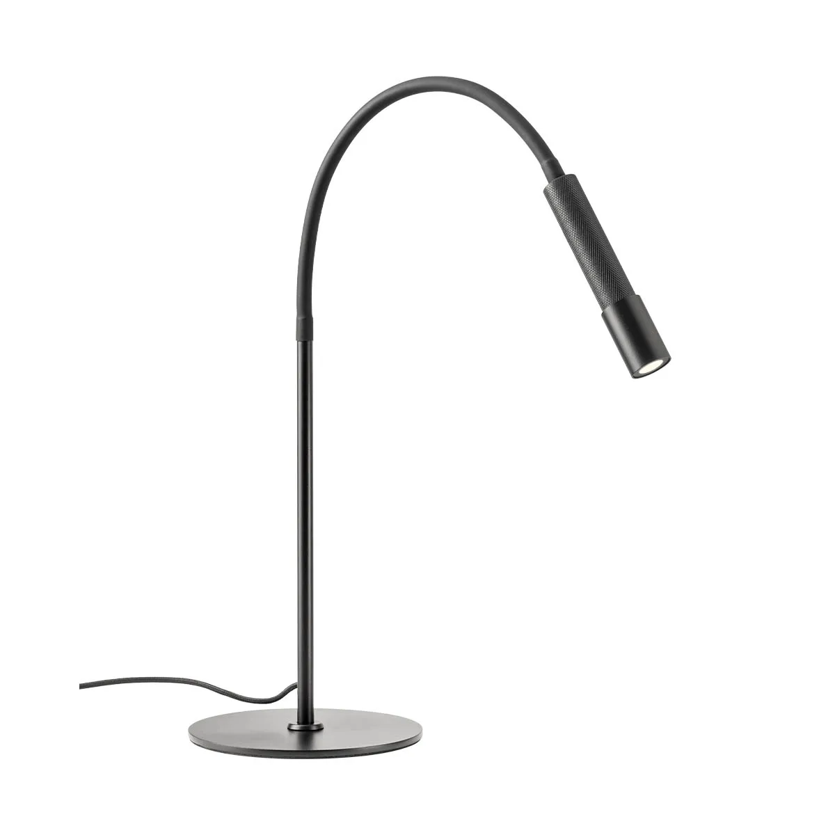 Veioză Drill LED 8 W 3000 K BK WITH FLEXIBLE ARM