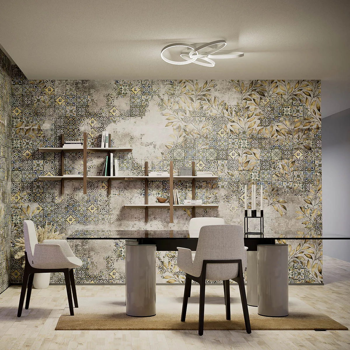 Plafonieră Espiral LED 33 W 3000 K SB