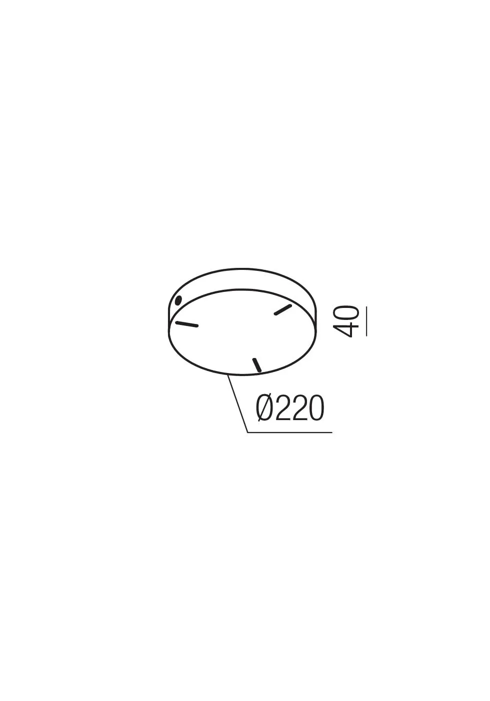 Canopy RD D220*40 SILVER COFFEE (MAGNET)
