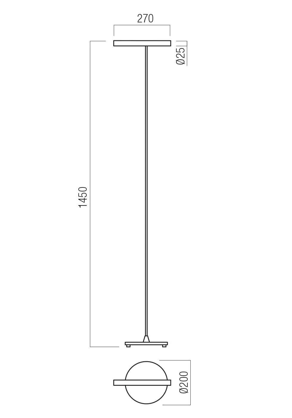 Praxi LA LED 8.3 W 2700 K MBK/FN IGC