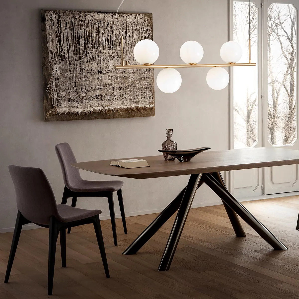 Lampadar Talis 2X42W E27 BK