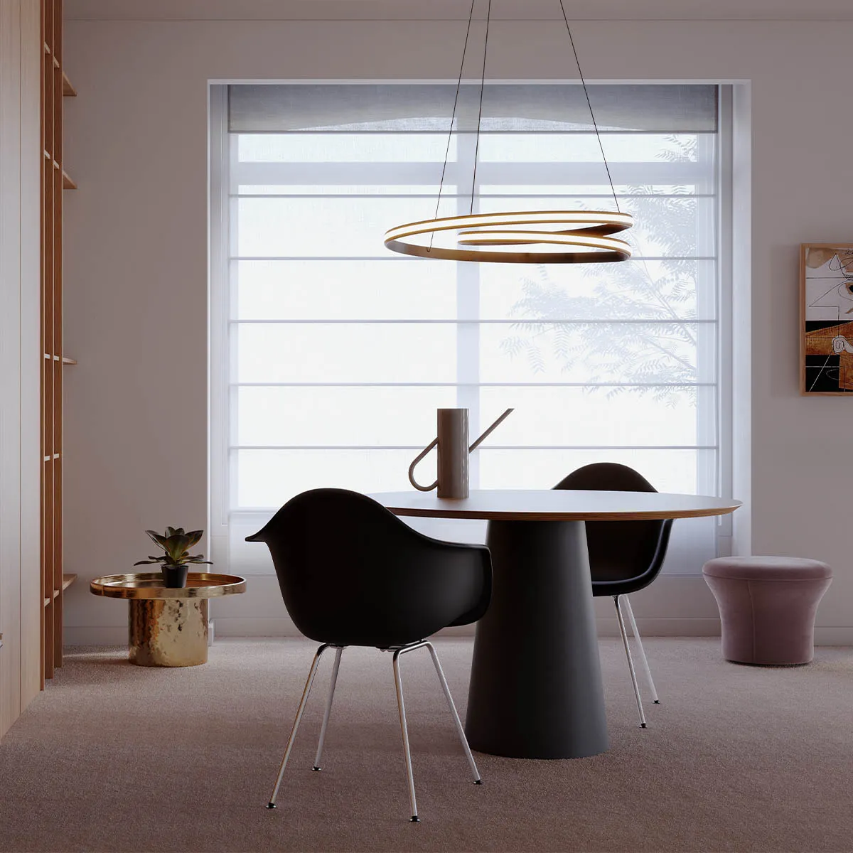 Lampadar Torsion LED 24 W 3000/4000 K WH