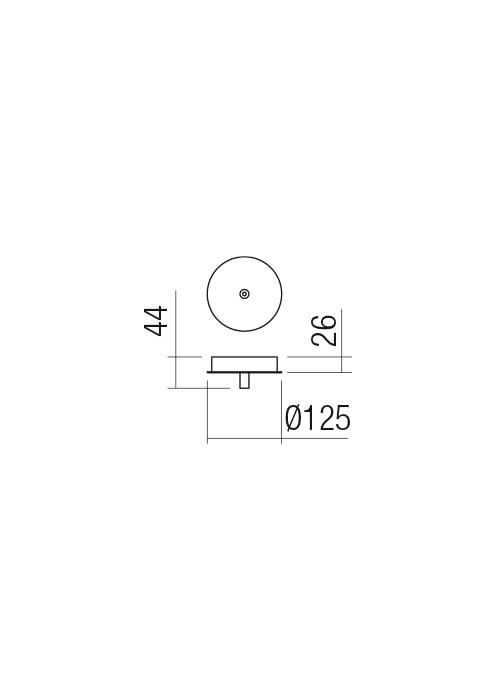Canopy RD D125 1 PENDANT COFFEE (EIKO, ITO, KANJI, OBO, LOLLI, TYCON)