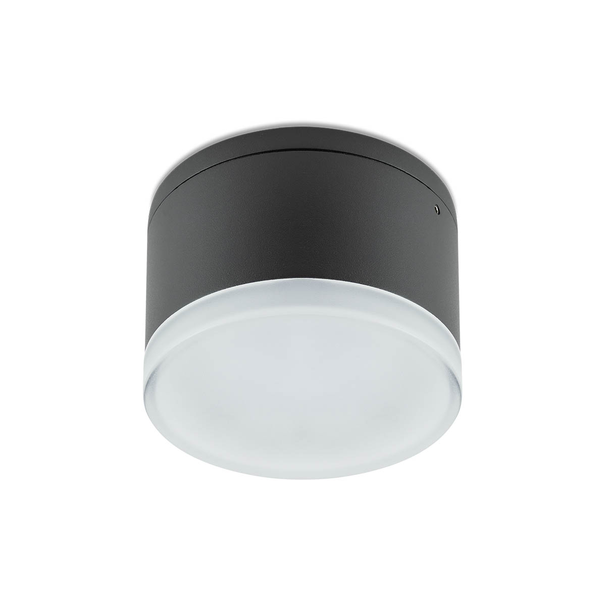 Plafoniere Akron LED 10 W 3000 K IP54 Gri Închis