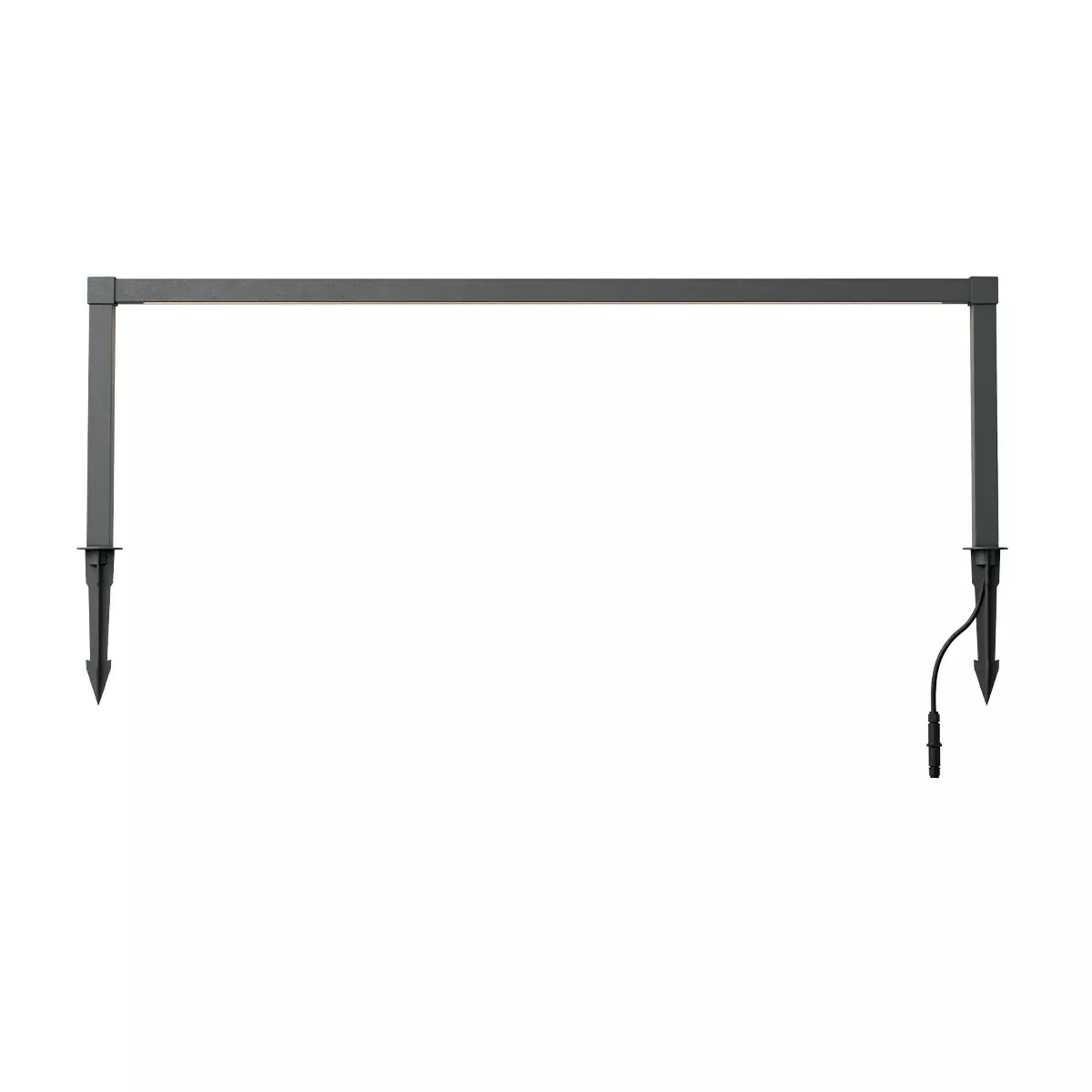 Pichete Barrier LED 15 W 3000 K IP65 Gri Închis