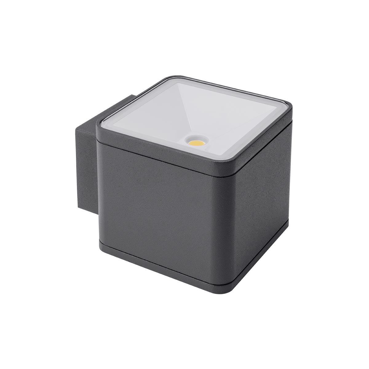 Aplice Beta LED 2 x 6 W 4000 K IP54 Gri Închis