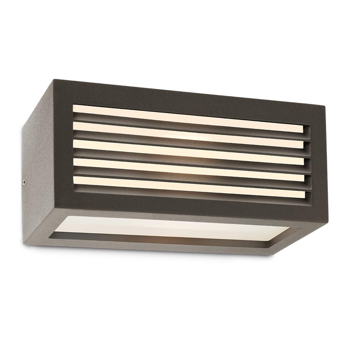 Aplice Brick E27 1 x 23 W IP54 Gri Închis