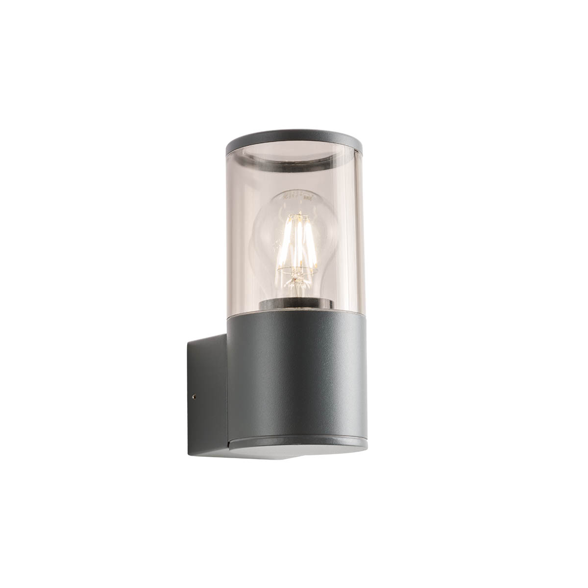 Aplice Fred E27 1 x 20 W IP54 Gri Închis