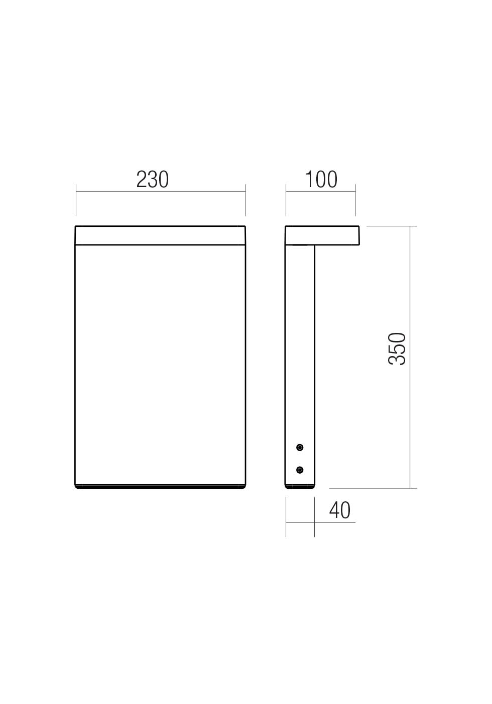 Stâlpișori Kant LED 15 W 2700/3000 K IP65 Gri Închis