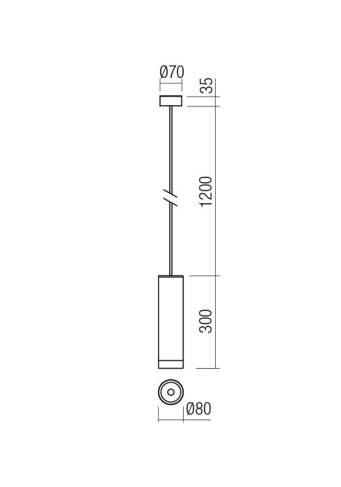 Подвесные светильники Klou LED 9 W 3000 K IP54 Песочно-белый 2