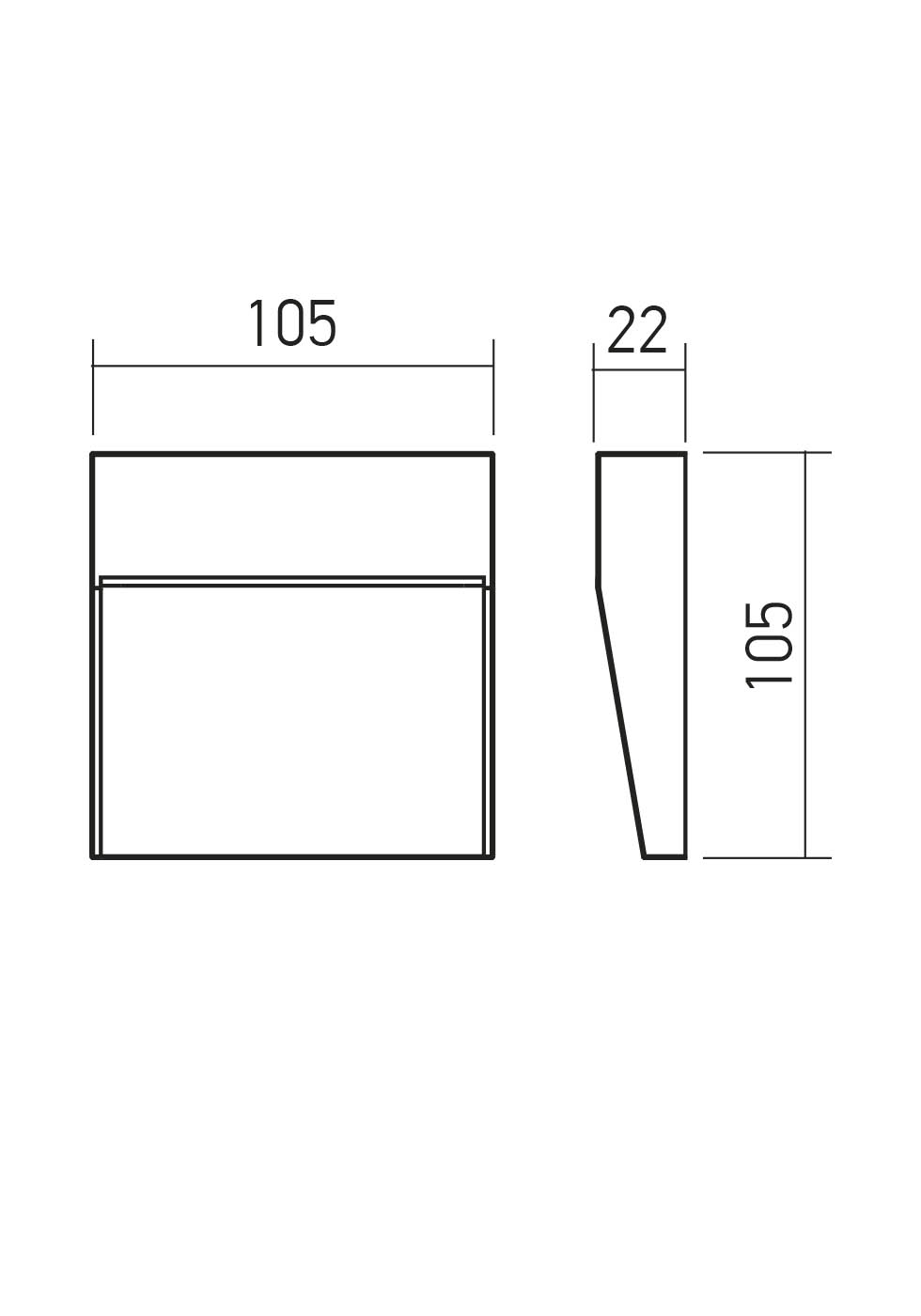Spoturi scări Lander LED 3 W 2700 K IP54 Alb Nisipiu
