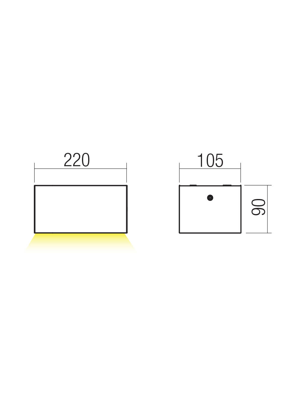 Бра Limas LED 12 W 2700/3000 K IP65 Кортен 2