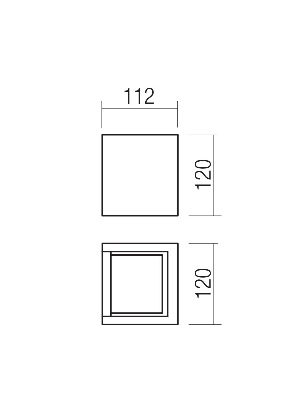 Aplice Petra LED 2 x 6 W 2700 K IP54 Gri Închis 2