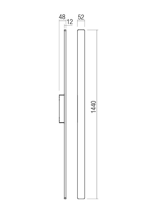 Aplice Reflexa LED 24 W 3000 K IP54 Corten 2