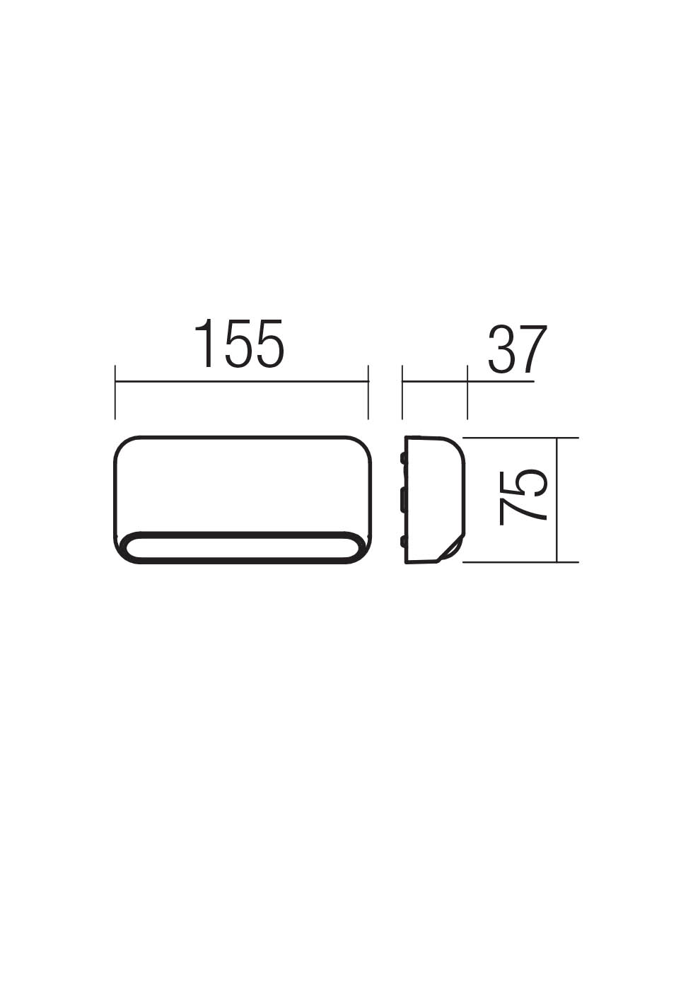 Spoturi scări Sapo LED 3 W 2700 K IP65 Alb Nisipiu