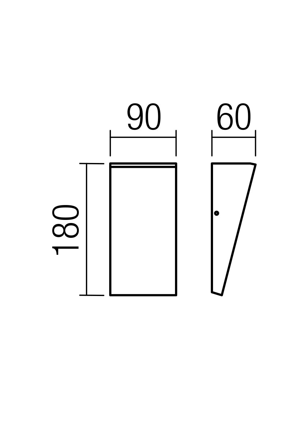 Aplice Tokyo LED 12 W 2700 K IP54 Gri Închis 2