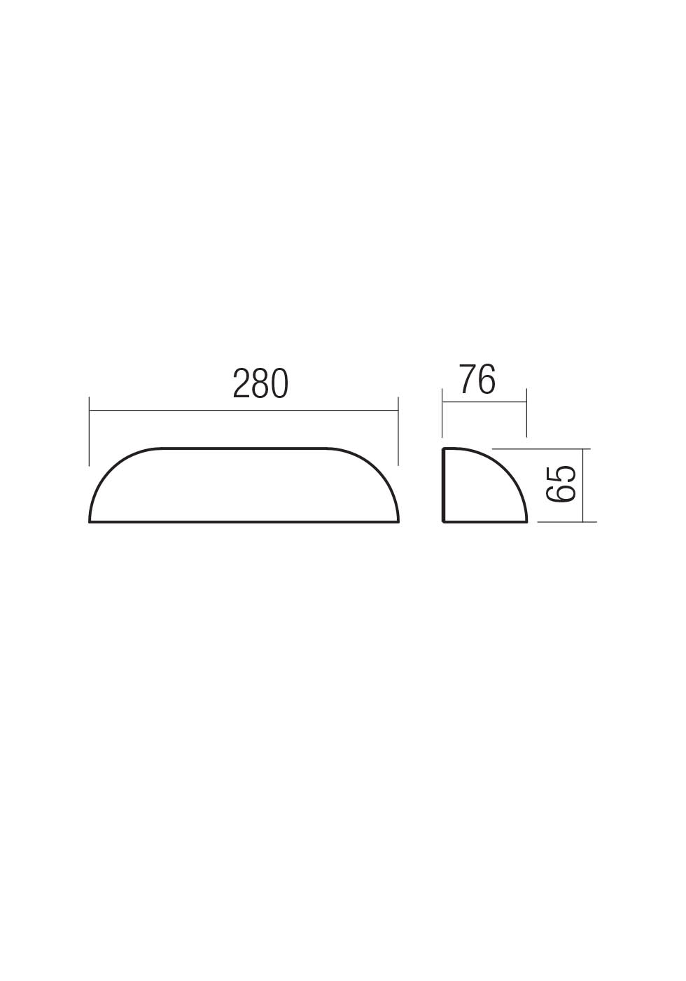 Aplice Uron LED 8.7 W 2700 K IP65 Gri Închis 2
