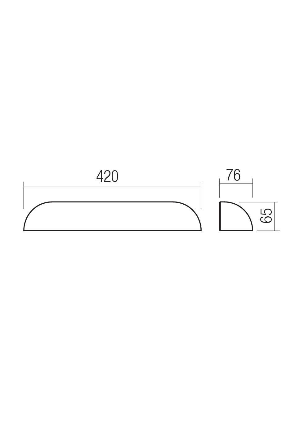 Aplice Uron LED 12.5 W 3000 K IP65 Gri Închis 2