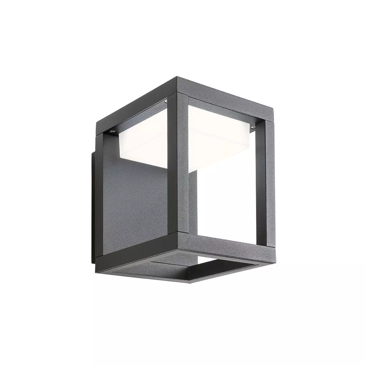 Aplice Xiera LED 11 W 2900-3100 K IP54 Negru Nisipiu