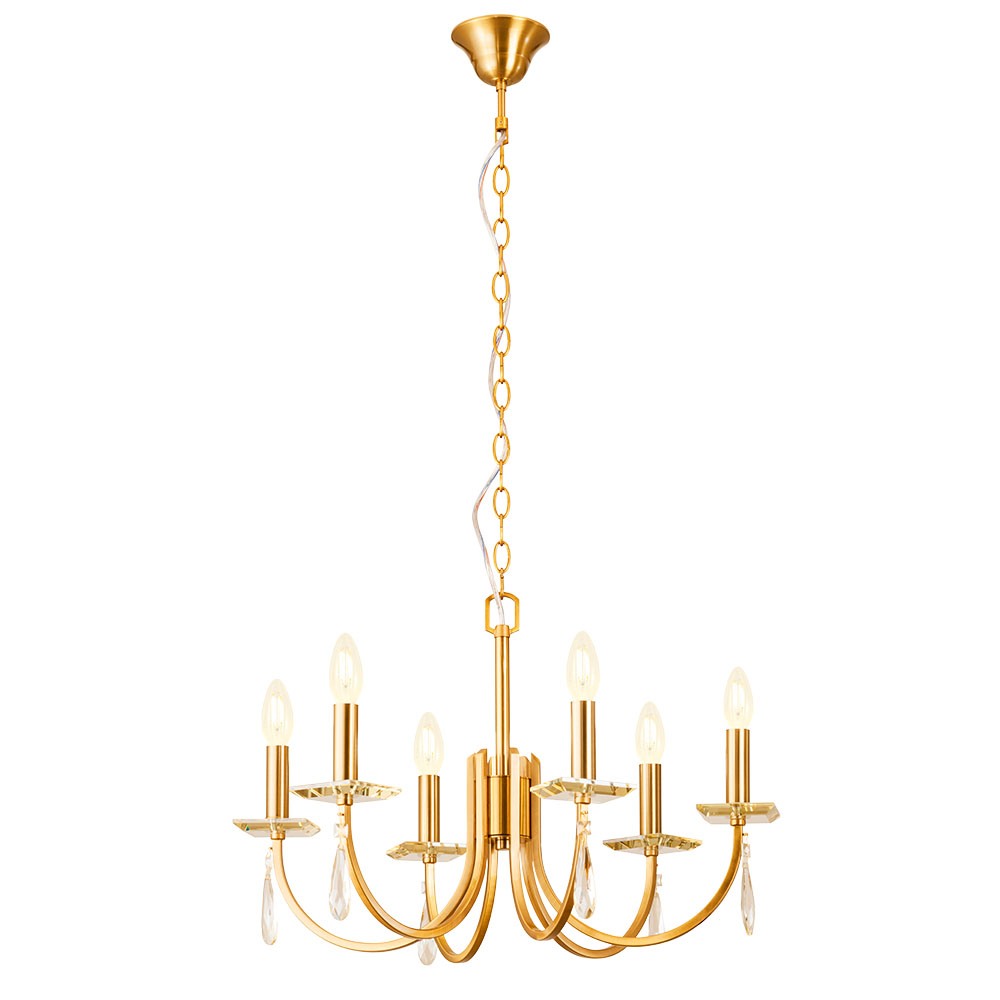 Candelabru ELISIR E14 6 x max. 28 W Bronz
