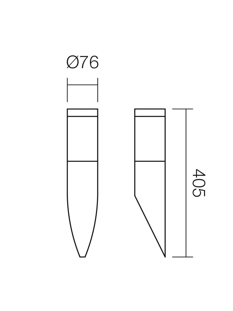 Aplică exterior Colonna 1 x max. 28 W IP44 AT