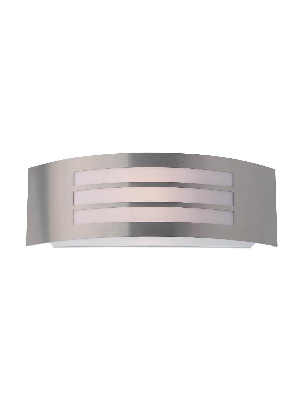 Уличный настенный светильник Linea 1 x max. 15 W IP44 INOX