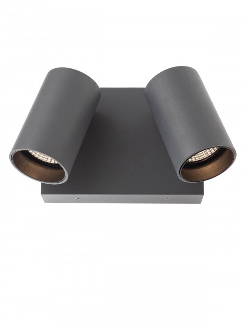 Aplică exterior Alan LED COB 2*9 W IP65 2700 K-4000 K DG 3