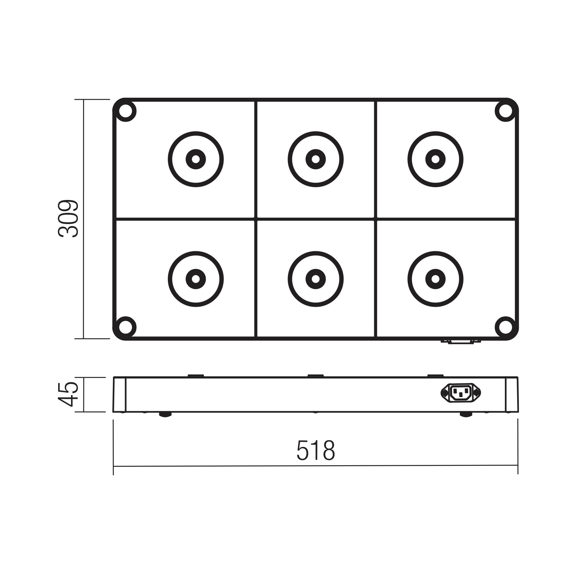 Уличный аксессуар Pip IP20