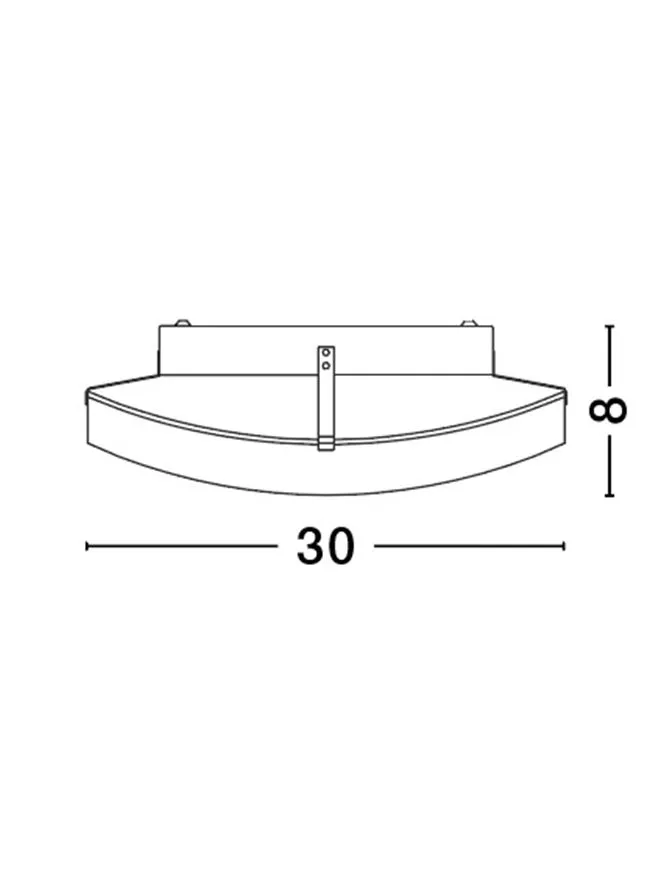 Plafonieră GIORNO E27, 1x12 W, 220-240 V, IP20, metal, sticlă și alabaster
