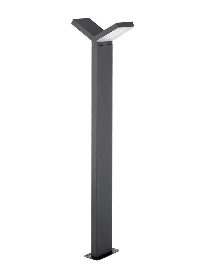 Stâlp PARK LED 6 W, 220-240 V, 350 lm, 3000K, IP54, aluminiu și acril