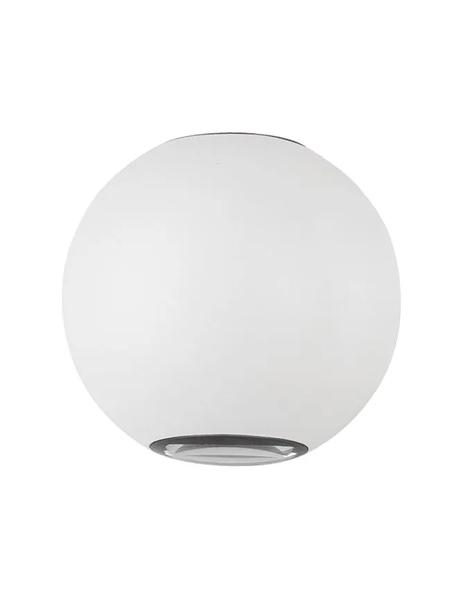 Aplică exterior COMO LED 2x5 W, 220-240 V, 560 lm, 3000K, IP54, aluminiu și sticlă 2