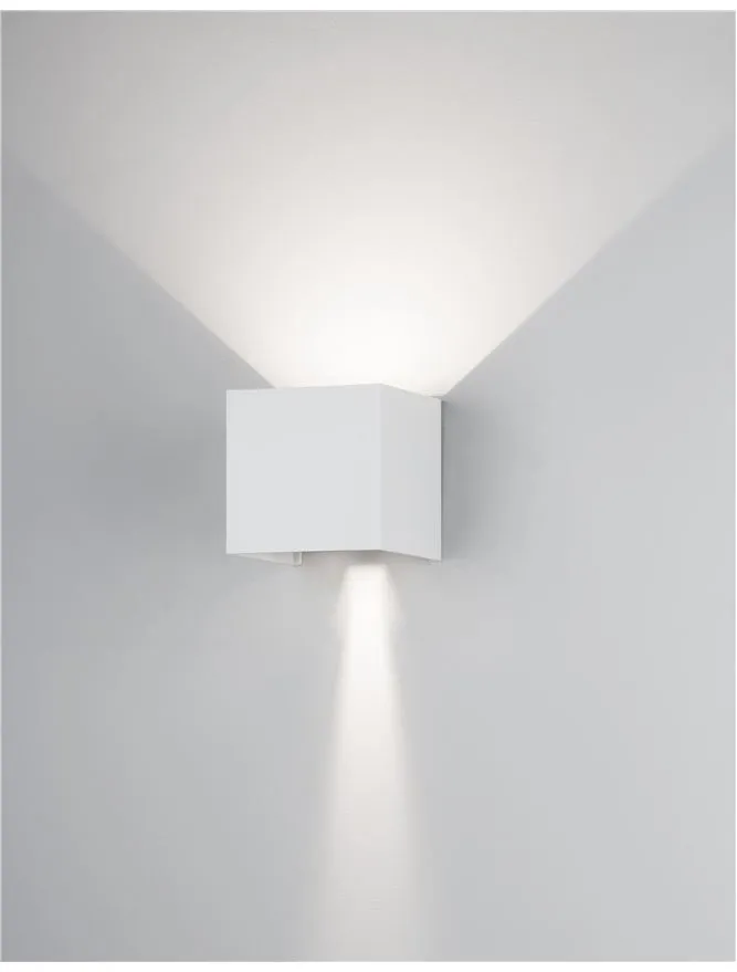 Aplică exterior COMO LED 2x3 W, 220-240 V, 510 lm, 3000K, IP54, aluminiu