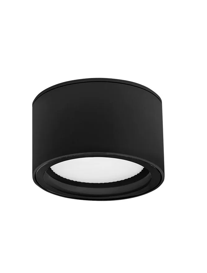 Plafonieră exterior FOCUS GX53 7 W, 220-240 V, 424 lm, 3000K, IP54, aluminiu și sticlă
