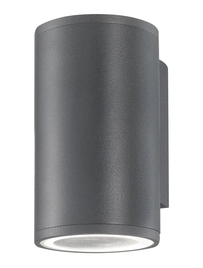 Aplică exterior NODUS GU10, compatibil 1x35 W, 220-240 V, IP54, aluminiu și sticlă