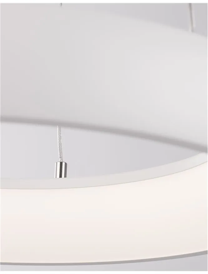 Suspensie ALBI LED 32 W, 230 V, 1950 lm, 3000K, IP20, aluminiu și acril