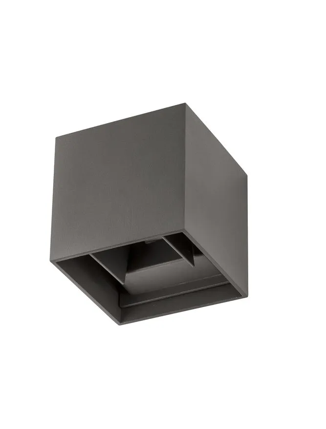 Aplică exterior COMO LED 2x3 W, 220-240 V, 510 lm, 3000K, IP54, aluminiu