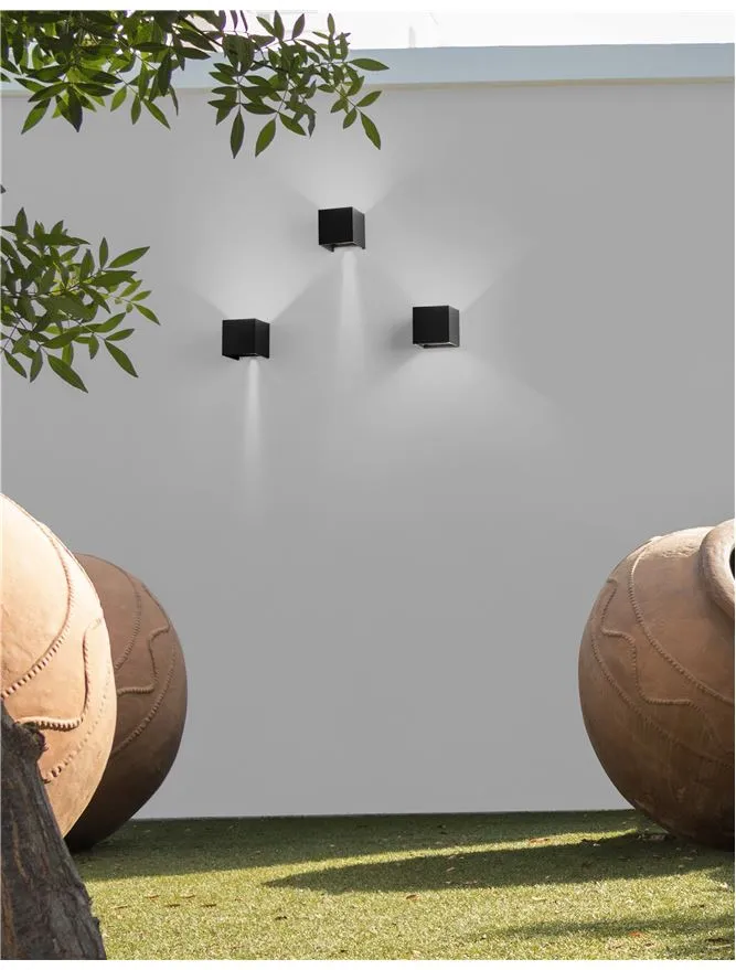 Aplică exterior COMO LED 2x3 W, 220-240 V, 510 lm, 3000K, IP54, aluminiu