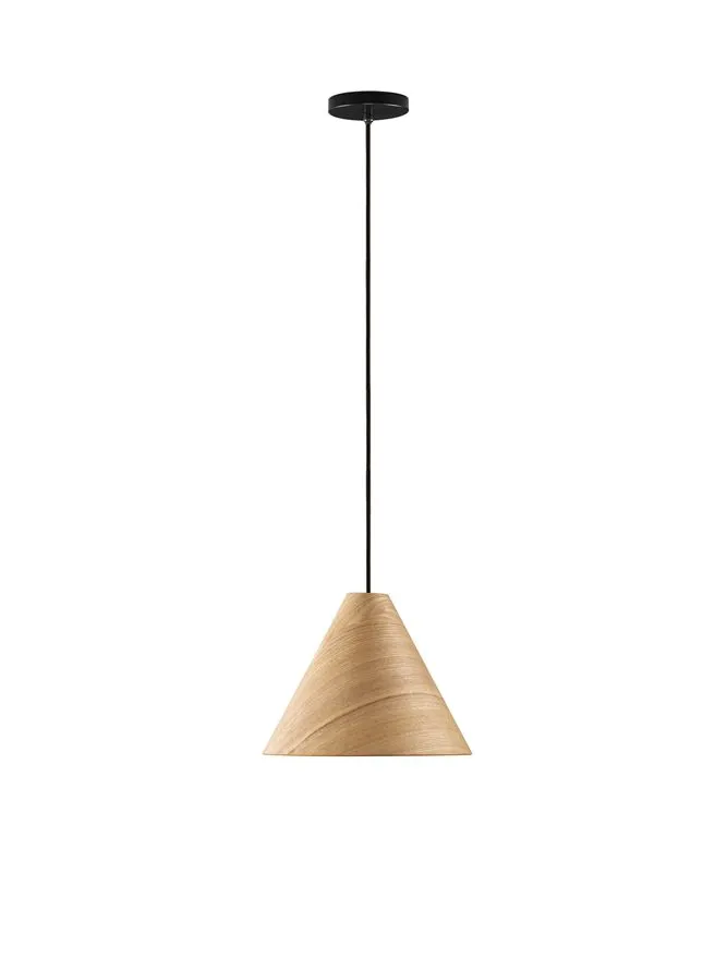 Suspensie ELYSIAN E27, 1x12 W, 100-240 V, IP20, lemn