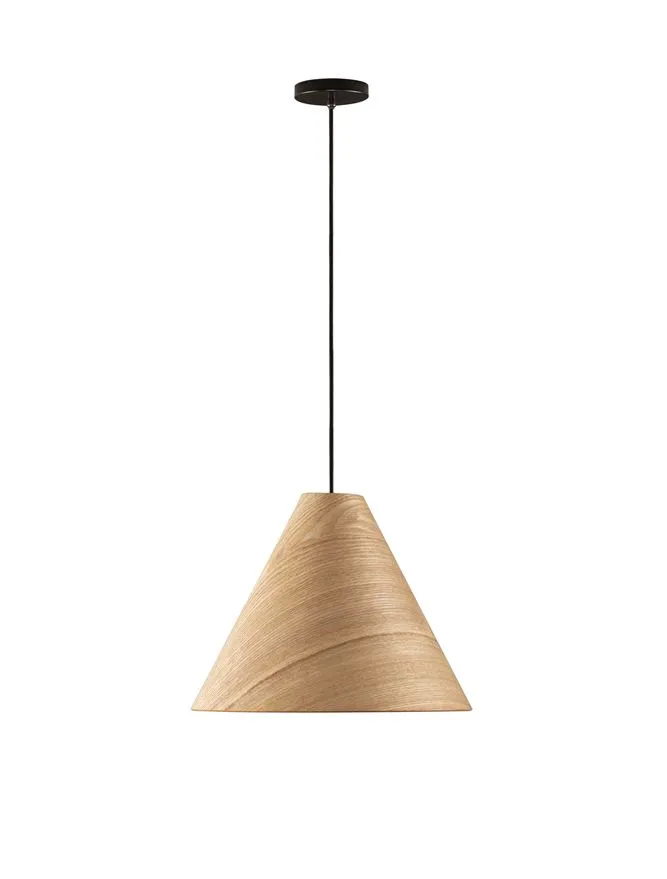 Suspensie ELYSIAN E27, 1x12 W, 100-240 V, IP20, lemn