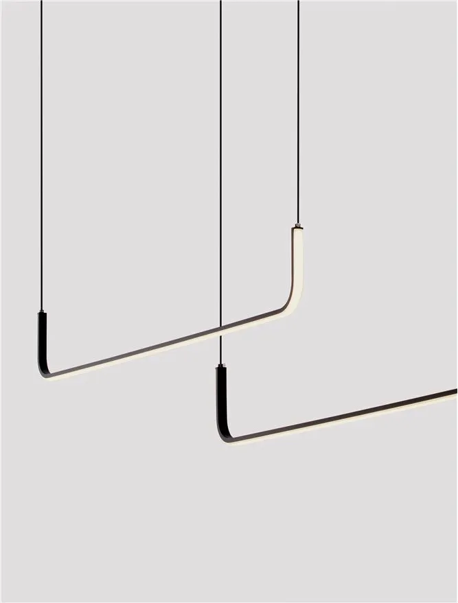 Suspensie STRITA LED 42 W, 220-240 V, 1849 lm, 3200K, IP20, aluminiu și oțel 5