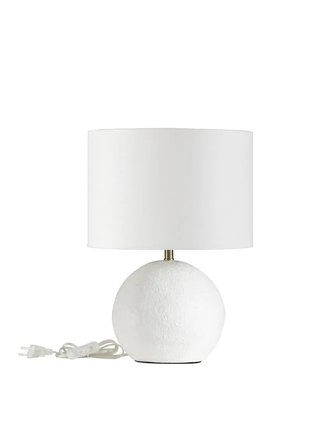 Veioză EVER E27, 1x12 W, 100-240 V, IP20, textil și paper