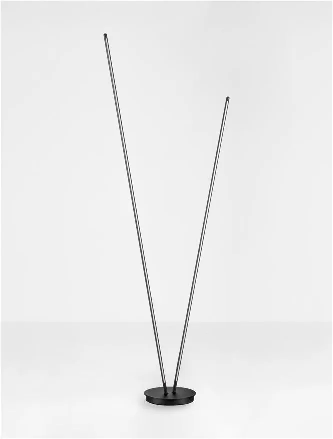 Lampadar INTEC LED 33 W, 220-240 V, 1174 lm, 3000K, IP20, aluminiu și acril
